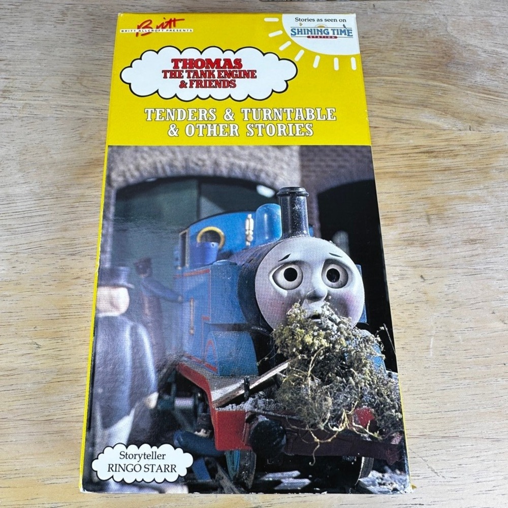 Thomas the Tank Engine & Friends VHS Lot x3 Ringo Starr Percy Henry Toby Diesel - Picture 2 of 15
